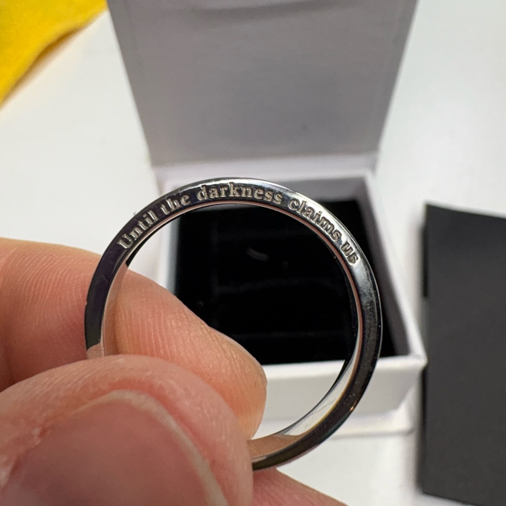 Estori Throne of Glass “Thirteen” Sterling Silver Ring - Size 9 - Picture 6 of 6
